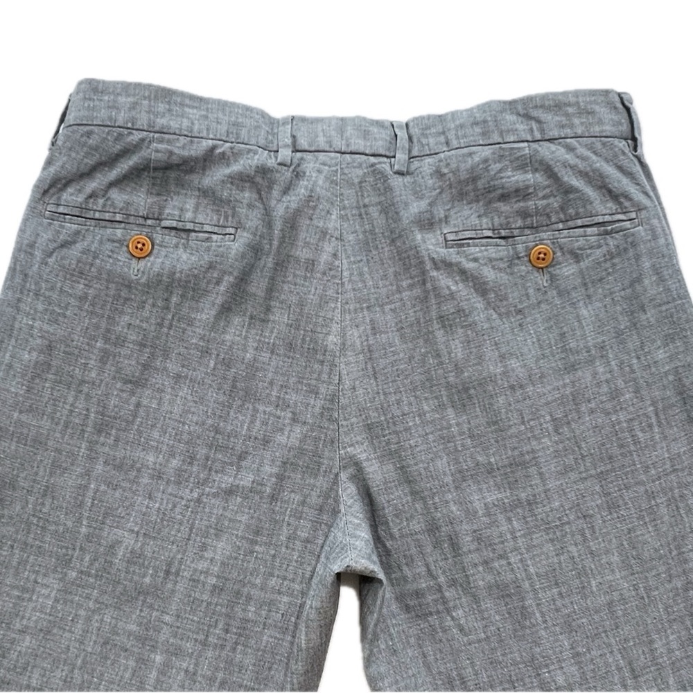 J. Crew Pants Men’s Bowery Slim Chambray Blue Lightweight 100% Cotton W 32 L 32 - Picture 14 of 14